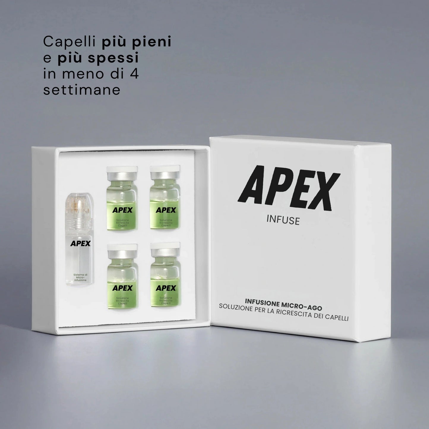 ApexInfuse™ Sistema di Ricrescita dei Capelli