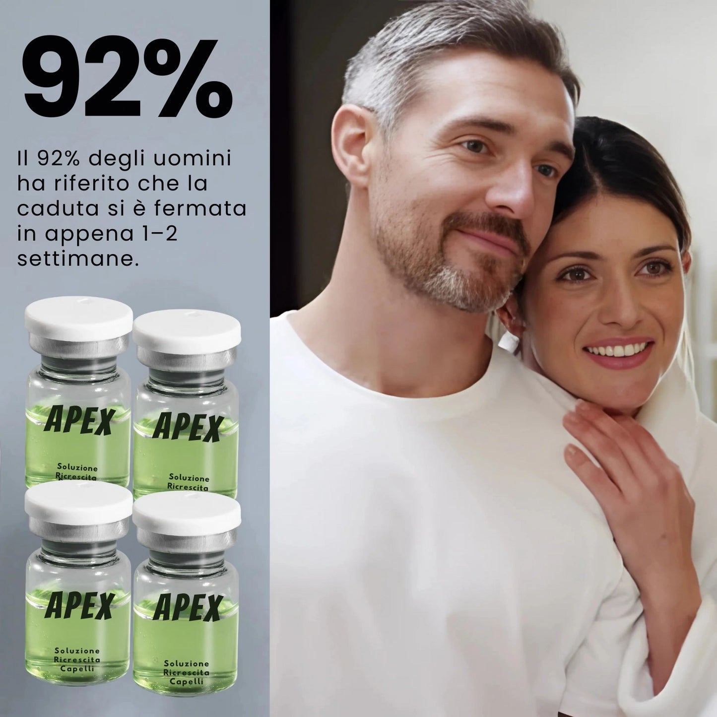 ApexInfuse™ Sistema di Ricrescita dei Capelli