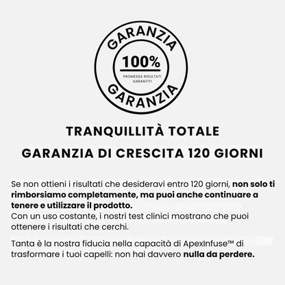 ApexInfuse™ Sistema di Ricrescita dei Capelli